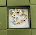 Gold curve bracelet
